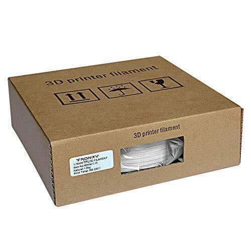 Tronxy 3D Printer TPU Filament 3D Printing Materials Flexible Filament 1.75 mm Filament Low Odor Filament Environmental Friendly Filament High Compatibility Filament