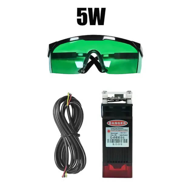 Tronxy Laser Engraving Head 5W Laser 10W Laser 445nm Laser 3D Printer Accessories Laser Engraver Kit 24V Laser Module