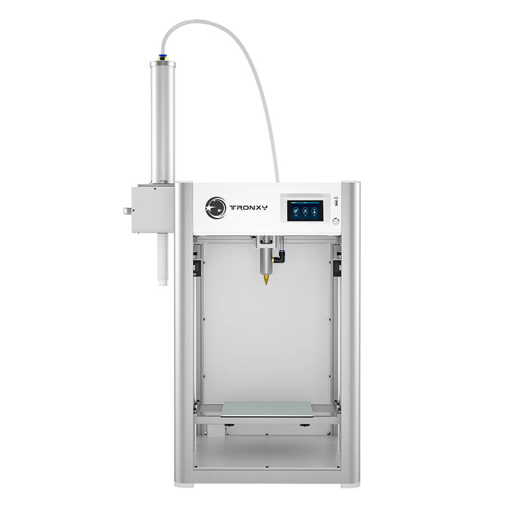 Tronxy Moore X2540 Clay 3D Printer Fully Assembled with Enclosure Aluminum Barrel Feeding System Electric Putter Ceramic Printing Size 250x250x400mm - Tronxy3dprinter.com