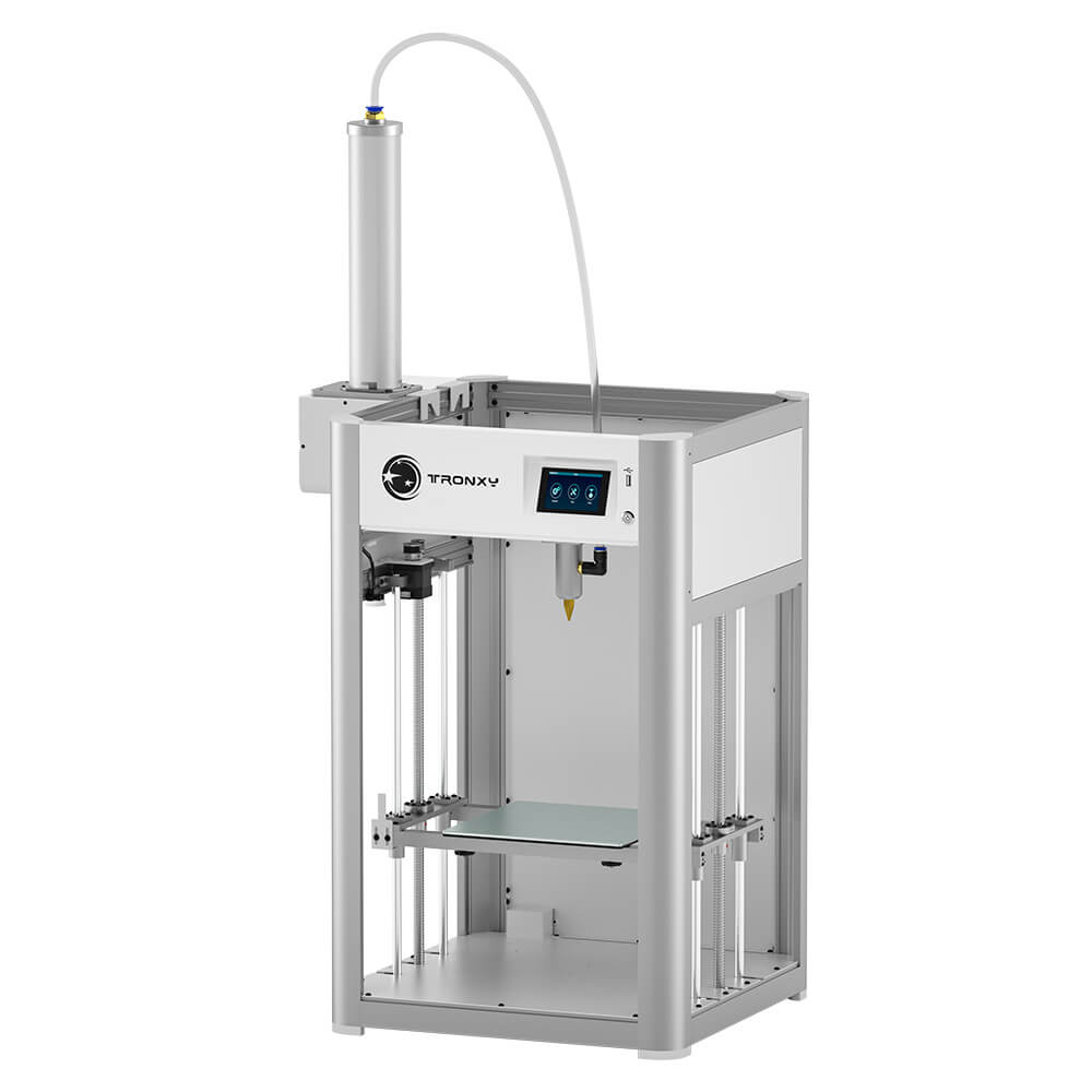 Tronxy Moore X2540 Clay 3D Printer Fully Assembled with Enclosure Aluminum Barrel Feeding System Electric Putter Ceramic Printing Size 250x250x400mm - Tronxy3dprinter.com