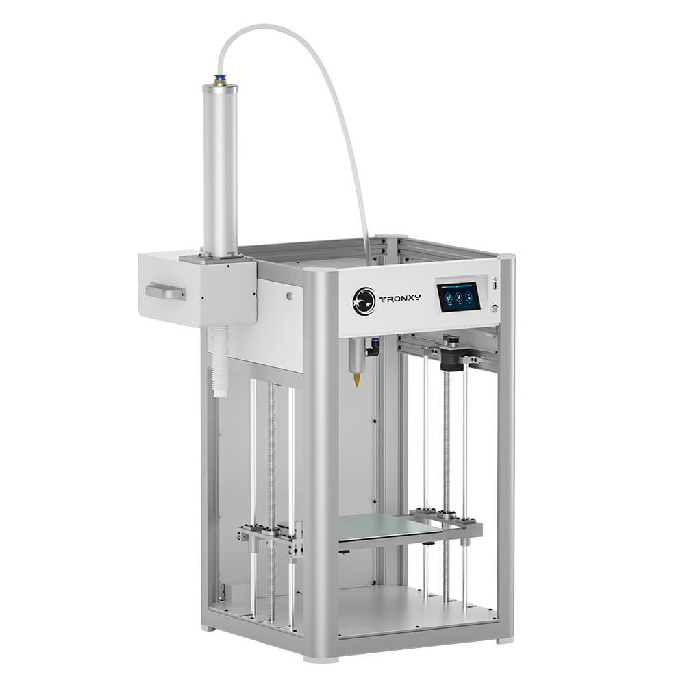 Tronxy Moore X2540 Clay 3D Printer Fully Assembled with Enclosure Aluminum Barrel Feeding System Electric Putter Ceramic Printing Size 250x250x400mm - Tronxy3dprinter.com