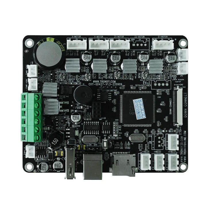 Tronxy Silent Board CRUX1 Motherboard USB Port 3D Printer Tronxy Accessories 3D Printer Mainboard Silent Motherboard Upgrade Tronxy 3D Printing CRUX1 Upgrade Kit