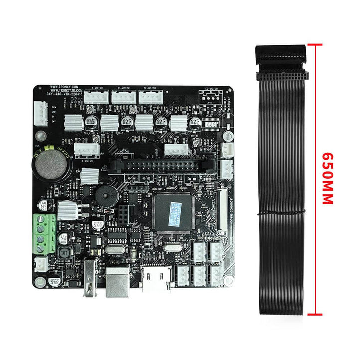 Tronxy Silent Board Motherboard with Wire Cable for X5SA and X5SA-400 Series 3D Printer Tronxy 3D Printer | Tronxy Large 3D Printer | Tronxy Large Format Veho 600 800 1000 3D Printer