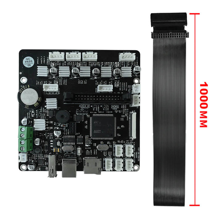 Tronxy Silent Mother Board Mainboard with Wire Cable for 2E Series Dual Extruder 3D Printing Tronxy 3D Printer | Tronxy Large 3D Printer | Tronxy Large Format Veho 600 800 1000 3D Printer