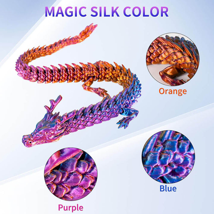 Tronxy 3D Printer Filament Silk PLA Filament Tricolor 3D Printing 1.75mm Filament Easy Print Filament Color Changing Filament Coextrusion Filament 3D Printing Supplies