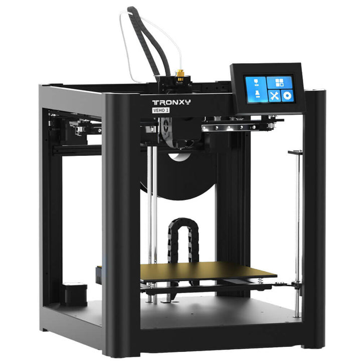 Tronxy Veho 1 High-Speed 600mm/s 3D Printer with Enclosed Chamber & Heated Bed | 2025 Professional Precision Printing 255x255x255mm