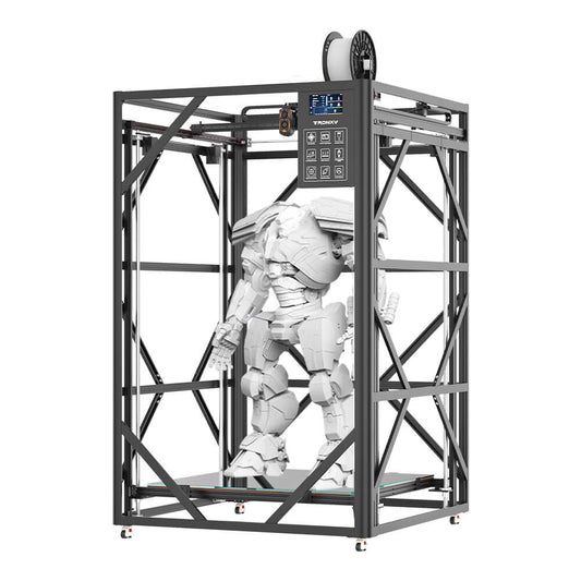 Tronxy Veho 1000-16 Pro 1,75 mm 2,85 mm grande impressora 3D com firmware Klipper para velocidade rápida de 500 mm/s