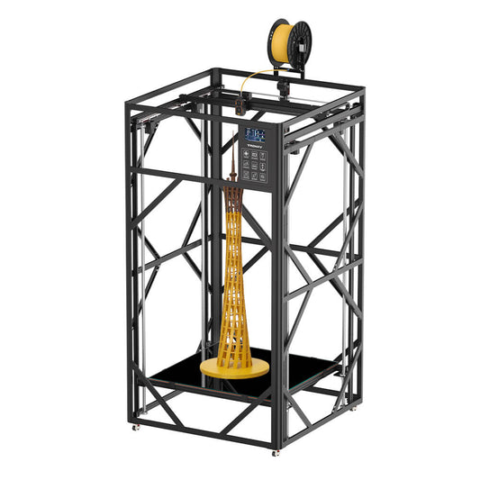 Tronxy Veho 1000-20 Pro 1,75 mm 2,85 mm grande impressora 3D com firmware Klipper para velocidade rápida de 500 mm/s