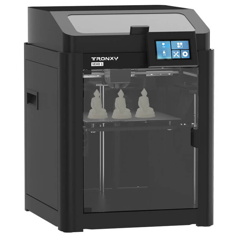 Tronxy Veho 1 High-Speed 600mm/s 3D Printer with Enclosed Chamber & Heated Bed | 2025 Professional Precision Printing 255x255x255mm
