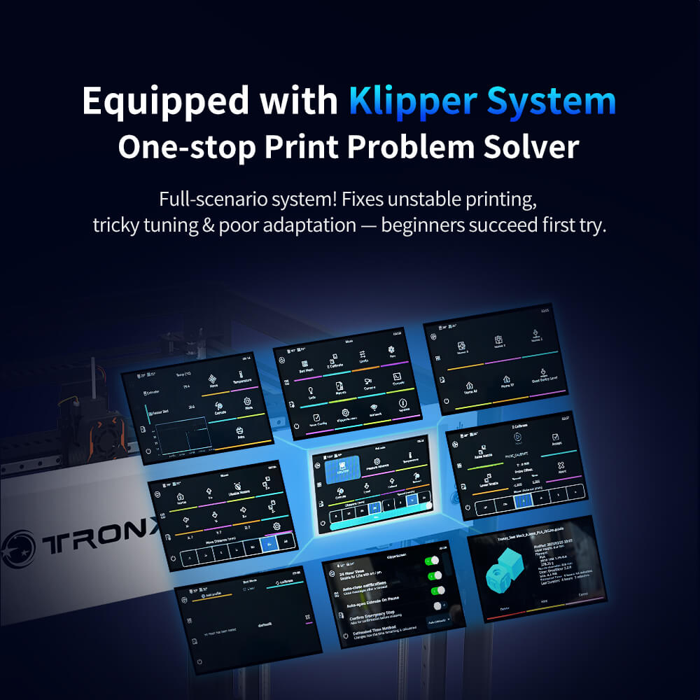 Tronxy Veho 500 Pro Быстрый 3D-принтер, 600 мм/с, размер печати 500x500x500 мм