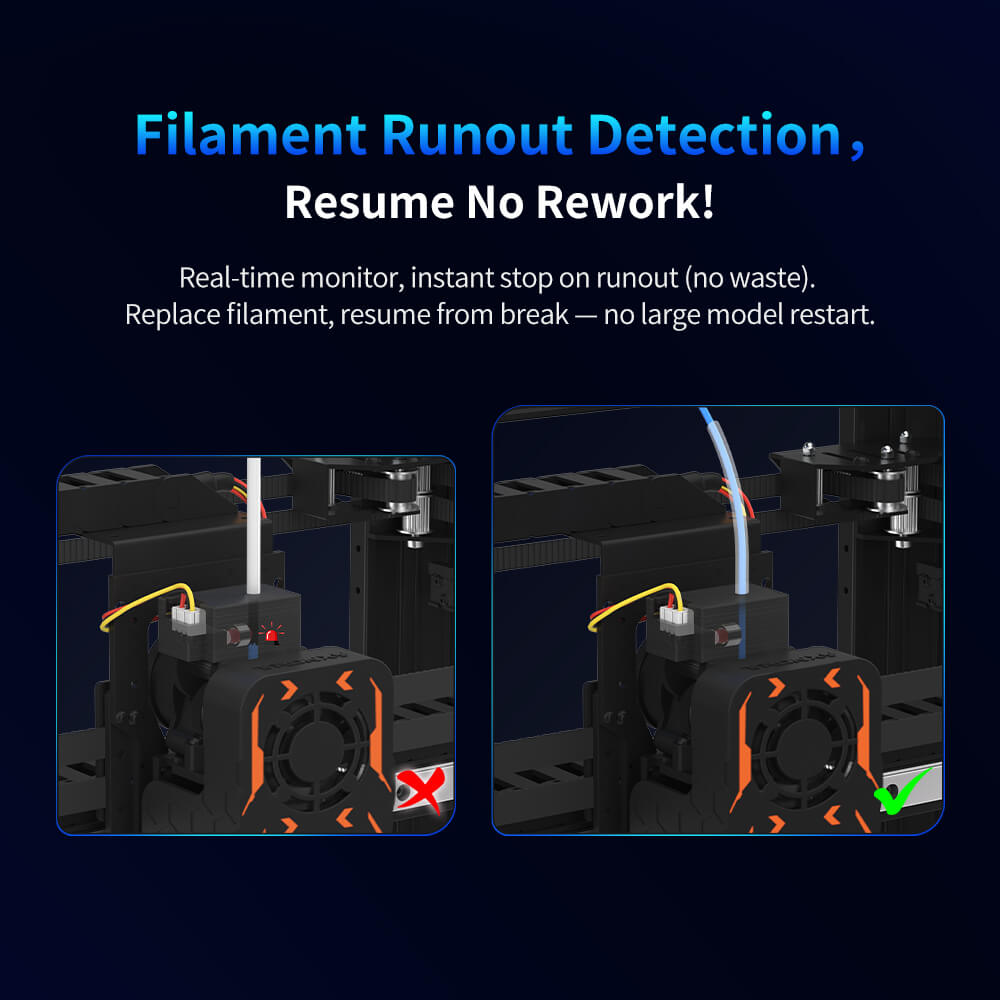 Tronxy Veho 500 Pro Быстрый 3D-принтер, 600 мм/с, размер печати 500x500x500 мм