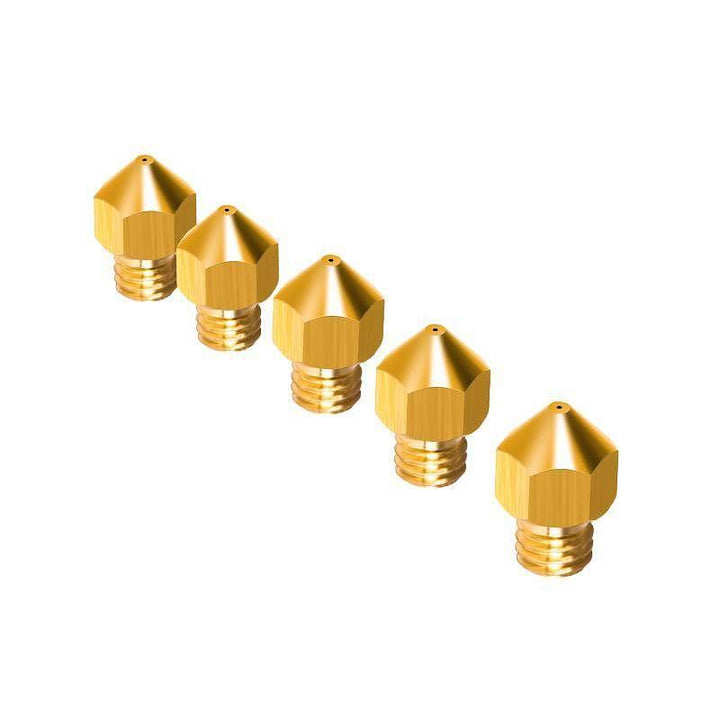 Tronxy 3D Printer MK8 Copper Nozzle High Temperature Model with Extruder Nozzle Size 1.2mm 1.5mm 1 piece or 5 pieces 0.4mm, 0.6mm, 0.8mm Stainless Steel 5 Pieces