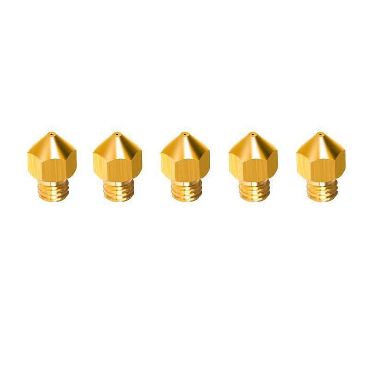 Tronxy 3D Printer MK8 Copper Nozzle High Temperature Nozzle 1.2mm Extruder 1.5mm Nozzle 2.85mm Print Head Stainless Steel Nozzles 3D Printing Accessories