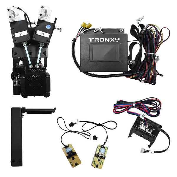 Tronxy 2E Upgrade Kits 2-In-1-Out Dual Extrusion Direct Drive Upgrade Kits for Upgrade VEHO 600 to VEHO 600 2E Tronxy 3D Printer | Tronxy Large 3D Printer | Tronxy Large Format Veho 600 800 1000 3D Printer