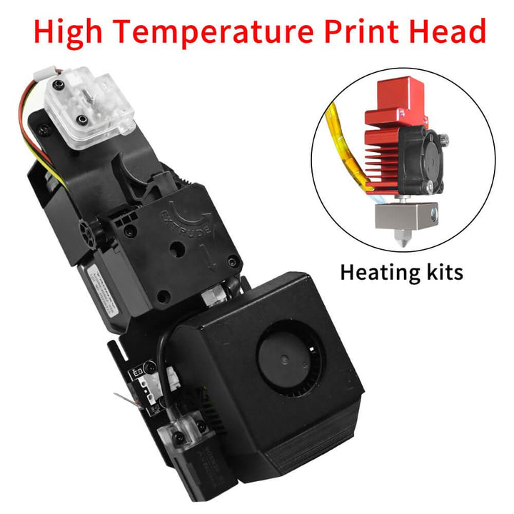 Tronxy 320 Degree Hotend Direct Drive Extruder Print PP / PC High Temperature Upgrade Print Head for X5SA / X5SA 400 / X5SA 500 Series 3D Printers Tronxy 3D Printer | Tronxy Large 3D Printer | Tronxy Large Format Veho 600 800 1000 3D Printer