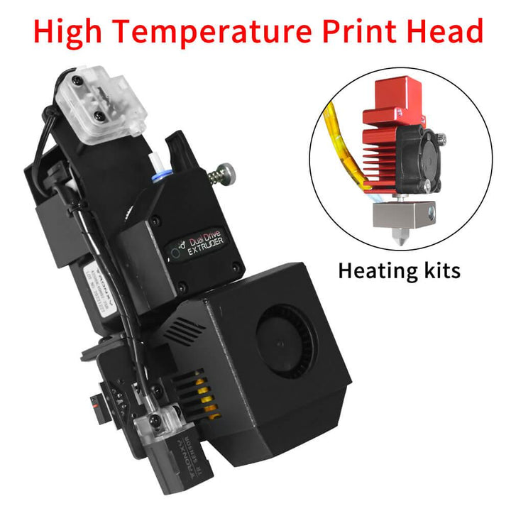 Tronxy 320 Degree Hotend Direct Drive Extruder Print PP / PC High Temperature Upgrade Print Head for VEHO Series 3D Printers