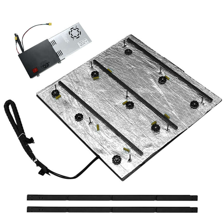 Tronxy 3D Printer Silicone Heated Kits Heating Plate 600x600mm Veho 600 Series 3D Printer Accessories 3D Printing Technology Heated Bed 3D Printer Upgrade Kits