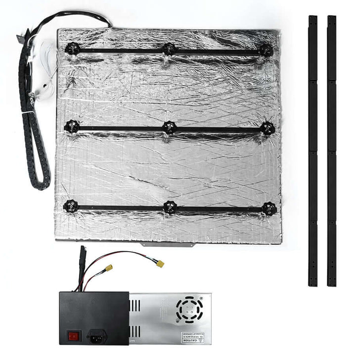 Tronxy 3D Printer Silicone Heated Kits Heating Plate 600x600mm Veho 600 Series 3D Printer Accessories 3D Printing Technology Heated Bed 3D Printer Upgrade Kits