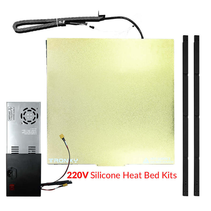 Tronxy 3D Printer Silicone Heated Kits Heating Plate 600x600mm Veho 600 Series 3D Printer Accessories 3D Printing Technology Heated Bed 3D Printer Upgrade Kits