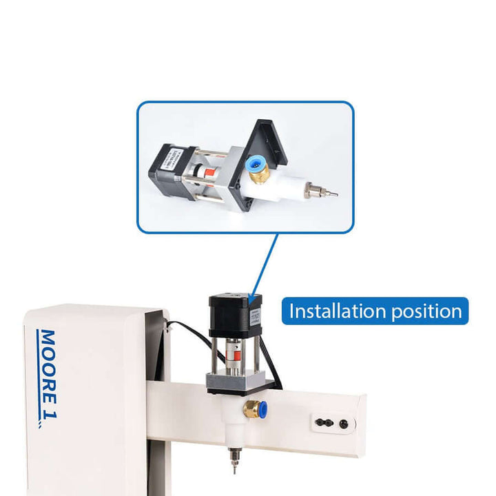 Tronxy Printing Head Moore Clay Series 3D Printer Accessories Clay 3D Printing Detachable Print Head Moore 1 Printer Ceramic 3D Printer Tronxy 3D Printers