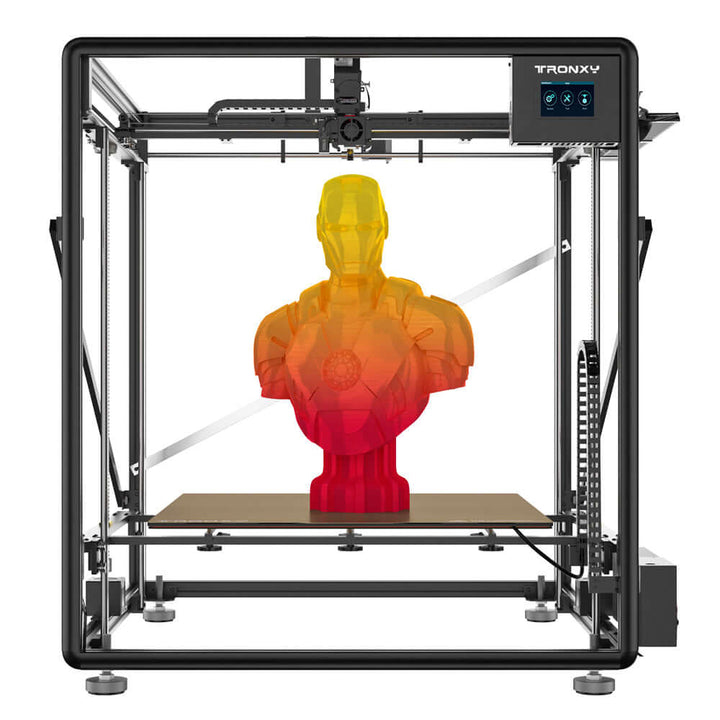 Tronxy VEHO 600 Large 3D Printer Direct Drive 3D Printer Silicone Heated Bed Beginner 3D Printer PEI Heated Bed Plate Auto Leveling Dual Fan Cooling