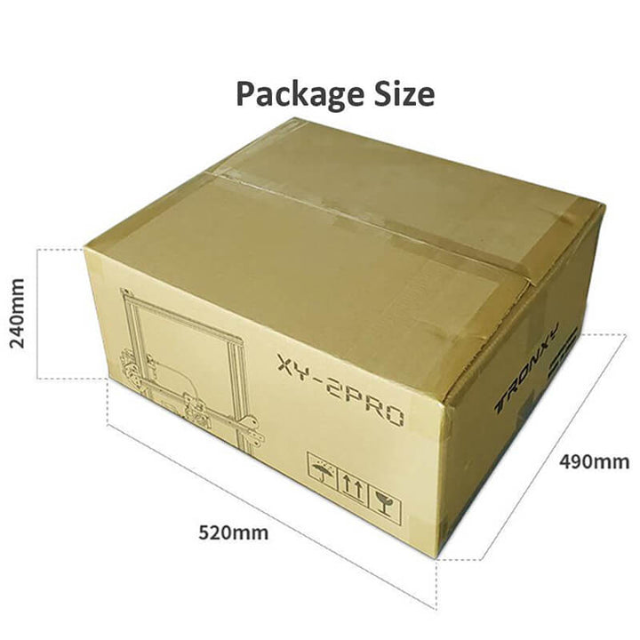 Tronxy XY-2 PRO Titan Extruder 3D Printer DIY Kit FDM 3D printer 255x255x245mm automatic leveling filament detection resume printing