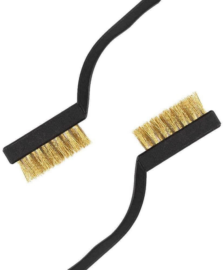 Tronxy 2PCS 3D Printer Nozzle Cleaning Copper Wire Toothbrush Tool Copper Brush Handle Hot Bed Cleaning Toothbrush, Nozzle Cleaner Tool Heater Block Cleaning Parts - Tronxy 3D Printing - Best 3D Printer for Beginners