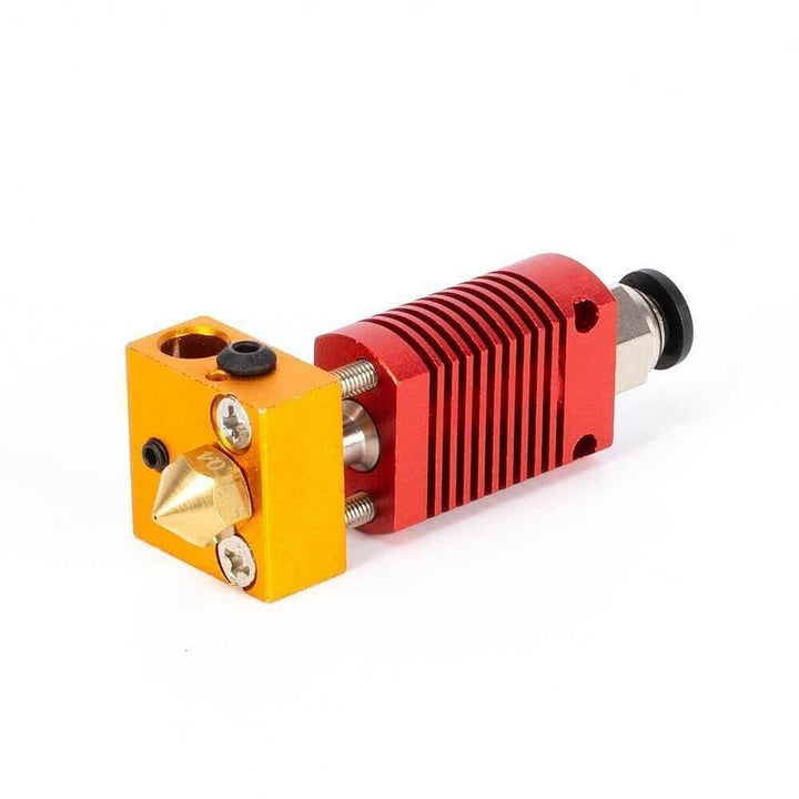 Tronxy 3D Printer 1.75mm Extruder Orange Hotend 0.4mm Nozzle 3D Printer Accessories Hotend Upgrade Kit Aluminum Heating Block Compatible 3D Printer Parts