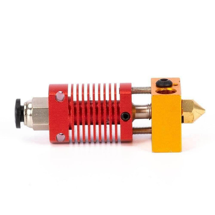 Tronxy 3D Printer 1.75mm Extruder Orange Hotend 0.4mm Nozzle 3D Printer Accessories Hotend Upgrade Kit Aluminum Heating Block Compatible 3D Printer Parts