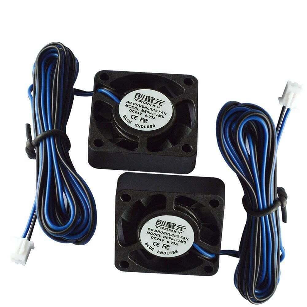 Tronxy 3D Printer 24V Extruder Fan Mainboard Radiator 40x40x10mm 3D printing accessories cooling fan for 3D printer Tronxy fans 3D printer upgrade parts