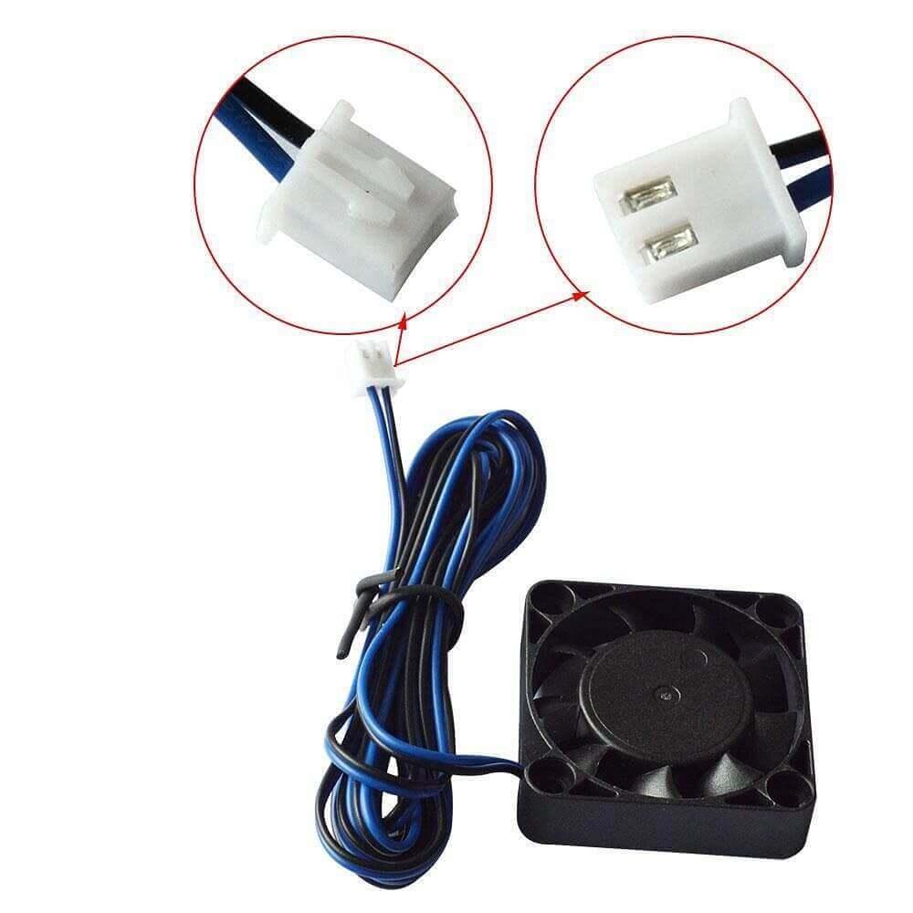 Tronxy 3D Printer 24V Extruder Fan Mainboard Radiator 40x40x10mm 3D printing accessories cooling fan for 3D printer Tronxy fans 3D printer upgrade parts