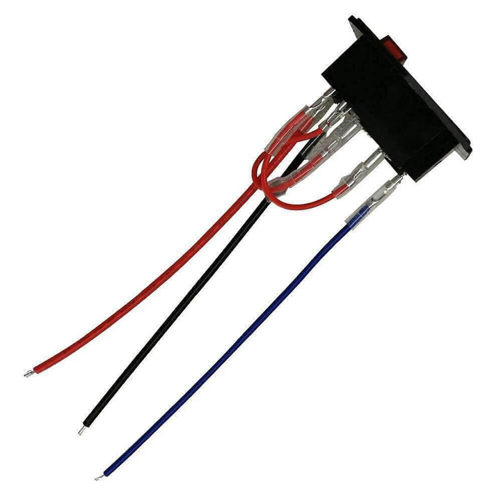 Tronxy 3D Printer Power Supply Socket 250V Power Connector 10A Fuse Holder 3-Pin Power Supply 3D Printer Accessories Ac Power Socket High Quality Printer Parts