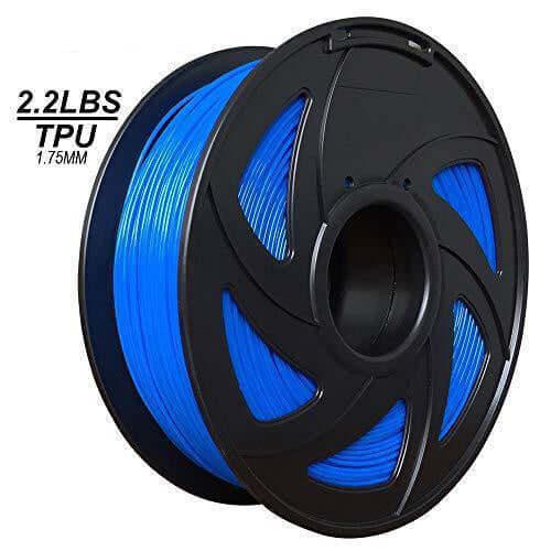 Tronxy 3D Printer TPU Filament Flexible Filament 1.75 mm Filament 3D Printing Materials Low-Odor Filament Environmental Friendly Filament 3D Printer Accessories