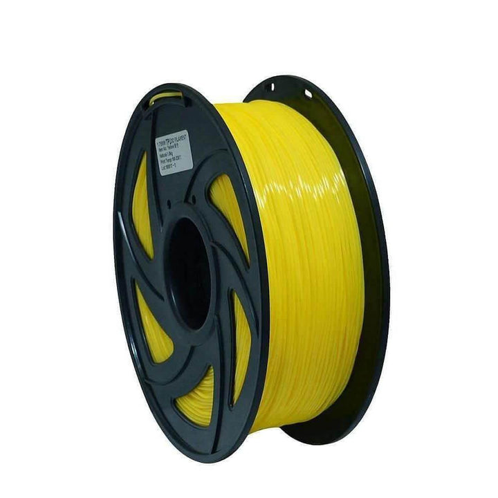 Tronxy 3D Printer 3D Flexible Yellow TPU Filament 1.75 mm 2.2 LBS (1KG) Tronxy 3D Printer | Tronxy Large 3D Printer | Tronxy Large Format Veho 600 800 1000
