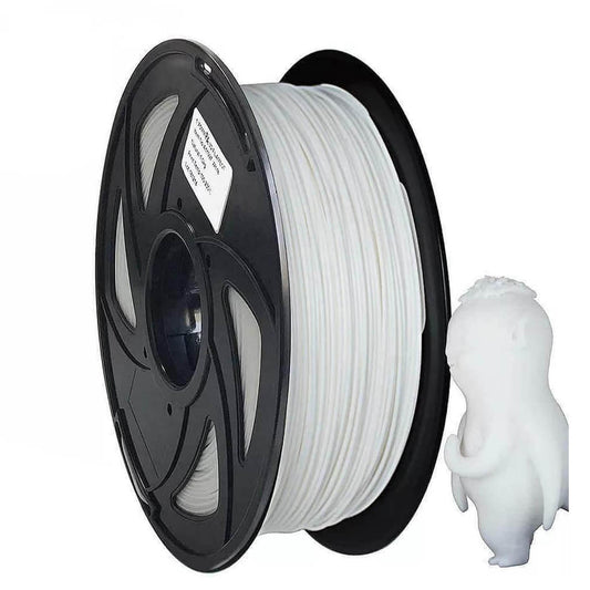 Tronxy 3D Printer White Nylon Filament 1.75 mm Filament 3D Printing Supplies Nylon 3D Filament 2.2 LBS Filament High Quality 3D Printing Filament for 3D Printers