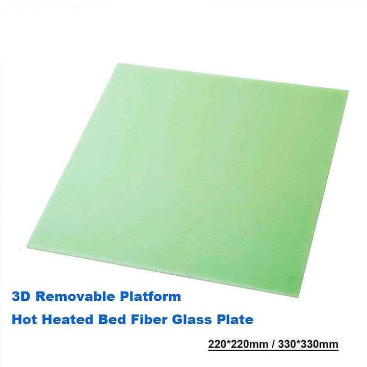 Tronxy 3D Printer heated bed removable platform fiberglass plate 3D printing accessories 3D printer parts hot bed 3D printer upgrade