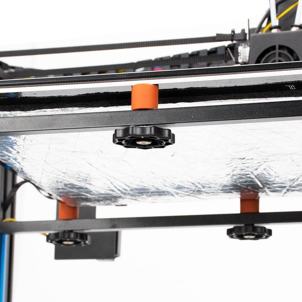 Tronxy 3D Printer 6PCS M3 Adjusting Screws Nuts Heat Bed Leveling Knob – 