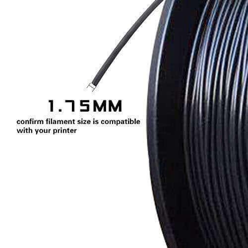 Tronxy 3D Printer ABS 3D Printer Filament 1.75 mm filament 1 kg spool Black filament 3D printing materials low odor filament high compatibility