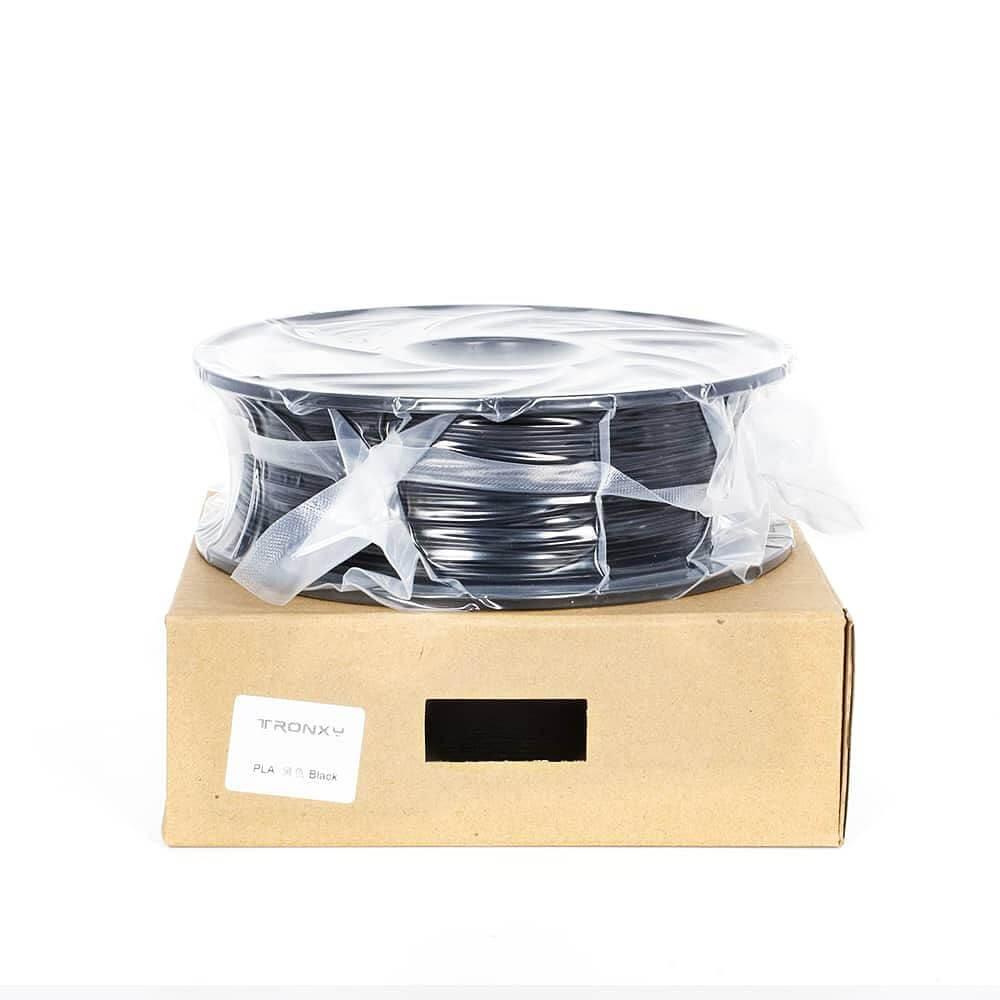 Tronxy 3D printer Black PLA filament 1.75mm filament 3D printing supplies PLA 3D printing filament for 3D printers 3D printing filament high compatibility filament