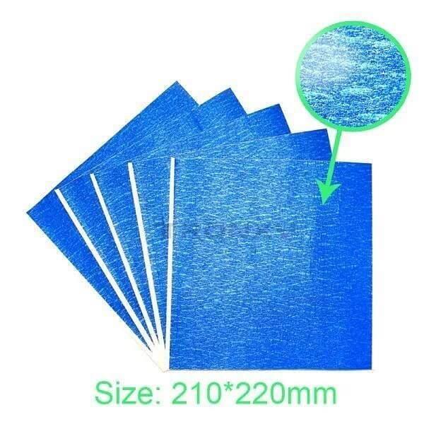 Tronxy 3D Printer Blue Heat Tape Heated Bed Heat Paper High Temperature Masking 3D Printing Accessories 200X210mm Tape 3D Printer Parts
