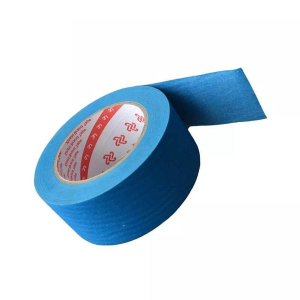 Tronxy 3D Printer Blue Heat Tape Heated Bed Tape High Temperature Masking Tape 3D Printer Accessories Heat Paper 50X50mm Heat Tape 3D Printing Supplies