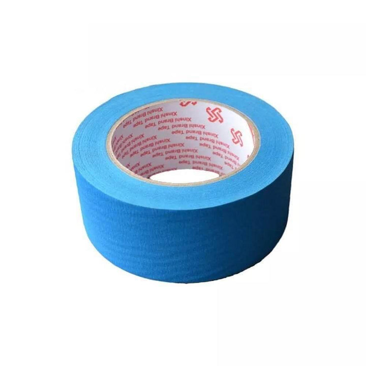 Tronxy 3D Printer Blue Heat Tape Heated Bed Tape High Temperature Masking Tape 3D Printer Accessories Heat Paper 50X50mm Heat Tape 3D Printing Supplies