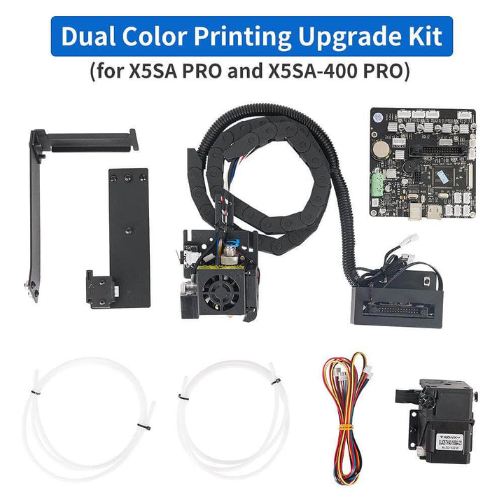 Tronxy 3D Printer PRO-2E Upgrade Kits X5SA PRO X5SA-400 3D Printer Accessories Double-color Printing 3D Printer Parts Upgrade Kits