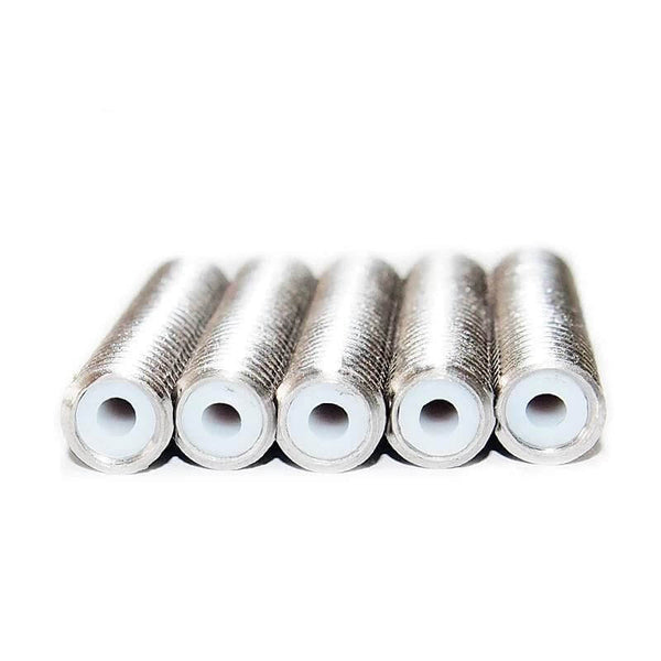 Tronxy 3D Printer Parts Teflon Throat Nozzle Steel Extruder Nozzle 3D Printing Accessories Replaceable Printer Nozzles 3D Filament Support Printer Upgrading Parts High-Quality Extruder Components