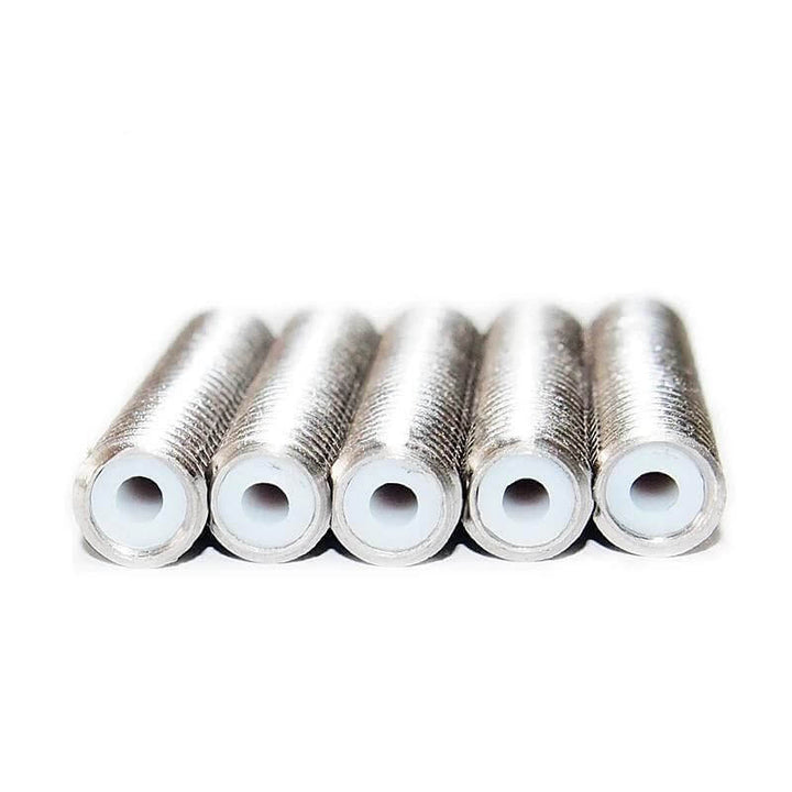 Tronxy 3D Printer Parts Teflon Throat Nozzle Steel Extruder Nozzle 3D Printing Accessories Replaceable Printer Nozzles 3D Filament Support Printer Upgrading Parts High-Quality Extruder Components