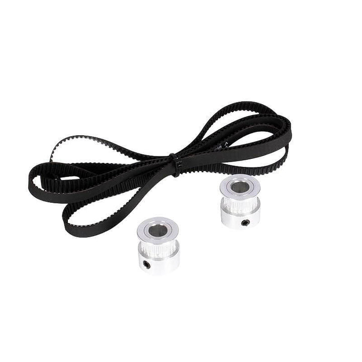 Tronxy 3D Printer Parts Z-Axis GT2 Timing Belt Synchronous Wheel Kit 24/20 Teeth Pulley X5SA 3D Printer Timing Belt Pulley Kit 1068Mm 1210Mm 1440Mm Belt 3D Printer Accessories