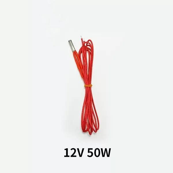 Tronxy 3D Printer nozzle heating rod 24V 50W heating rod 3D printer parts 3D printer accessories heating tube 3D printer extruder 3D printing upgrades