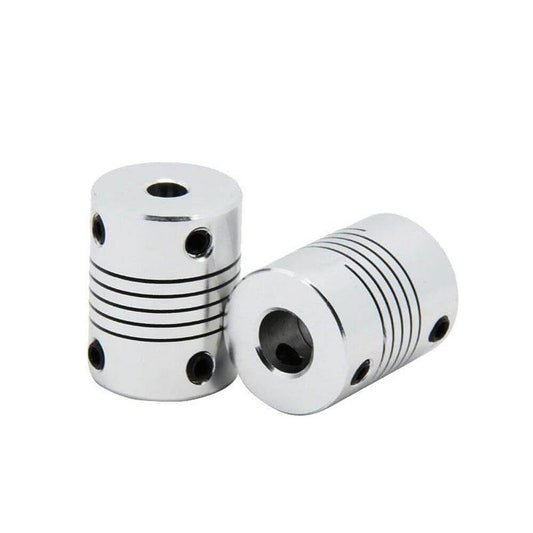 Tronxy 3D printer flexible coupling coupler shaft stepper motor Z axis 3D printer parts aluminum alloy coupling 3D printing accessories flexible shaft coupling