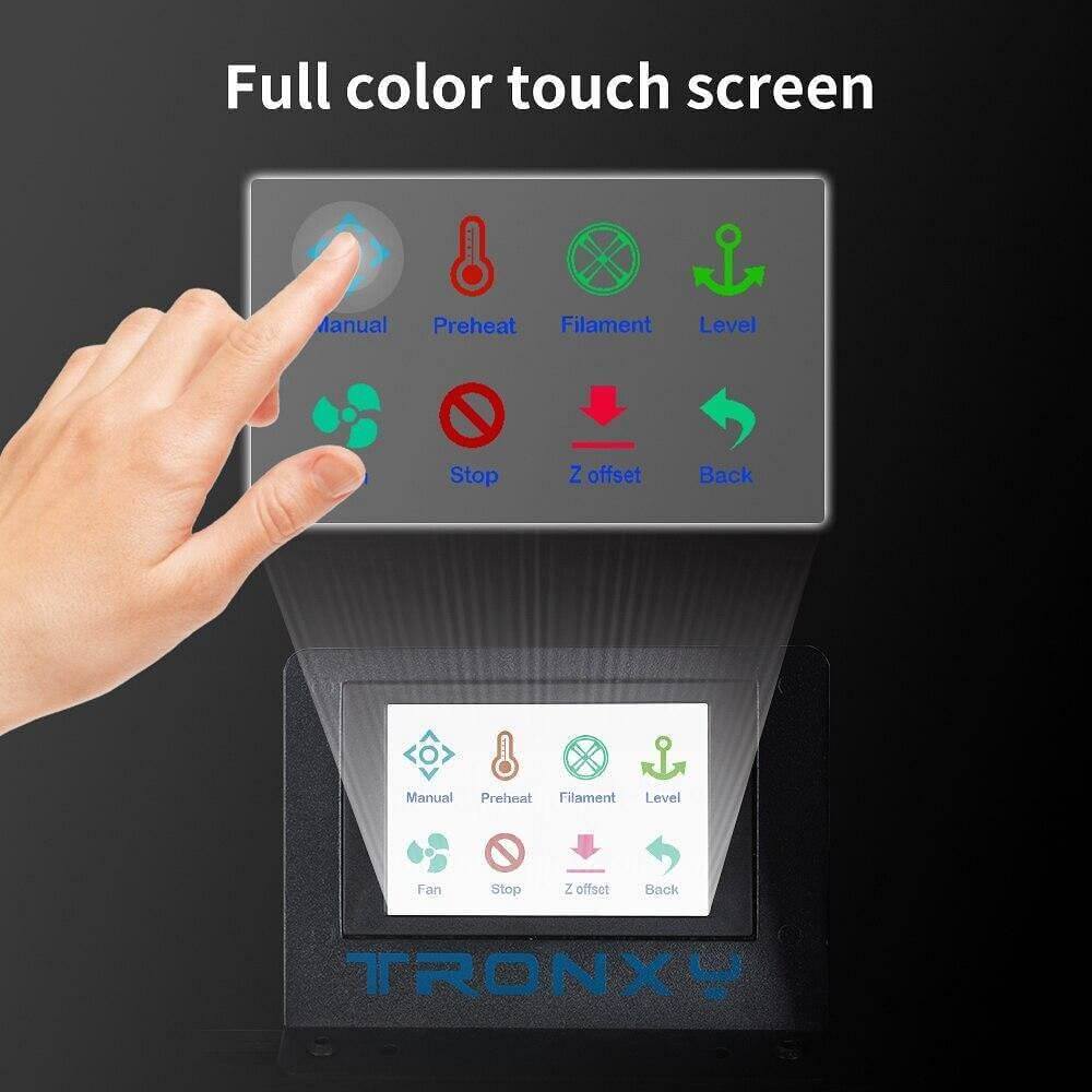 Tronxy 3D Printer X5SA 600 Lcd Screen 4.3 Inch Touch Screen 3D Printing Accessories LCD Display For 3D Printer Original Lcd Display X5SA 3D Printer Parts Tronxy Printing Parts