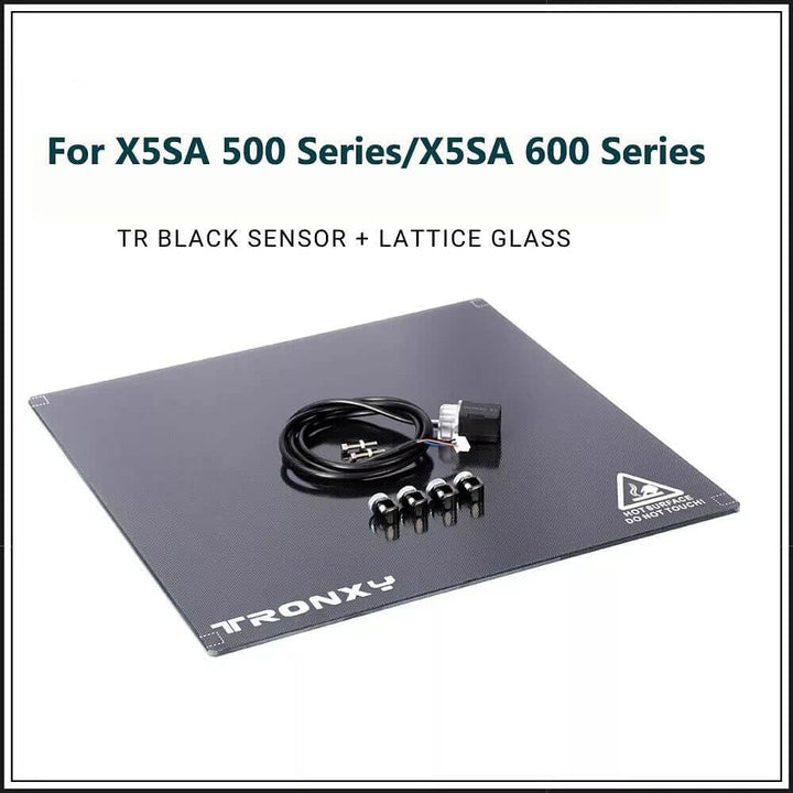 Tronxy 3D Printer Auto Leveling Sensor Lattice Glass Plate X5SA-500 X5SA-600 3D Printing Accessories Printer Upgrade